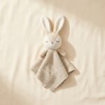 Knitted Baby Comforter, Rabbit