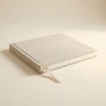 Linen Wedding Guest Book
