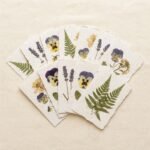 Set of 6 Botanical Place Cards