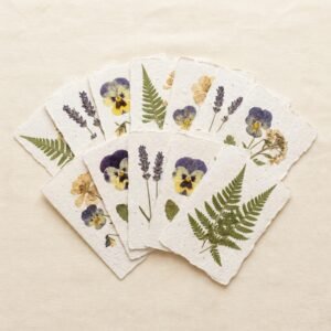 Set of 6 Botanical Place Cards